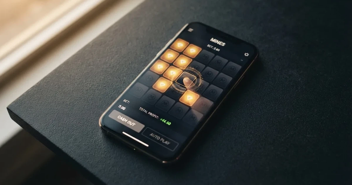 A grid of tiles displayed on a phone screen, several already revealed.
